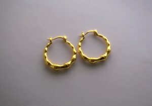 Miro Golden Drop Earrings