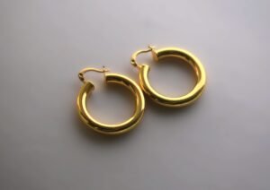 Exuberant Golden Earrings