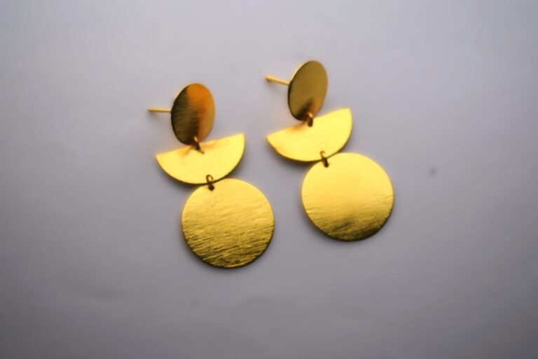 Carla Golden Drop Earrings
