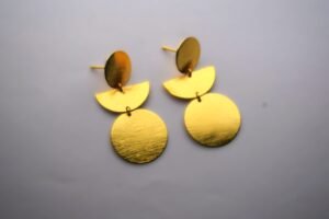 Carla Golden Drop Earrings