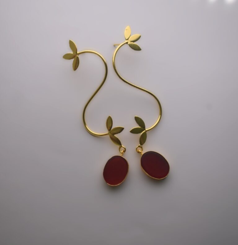 Moonrise Golden Drop Earrings